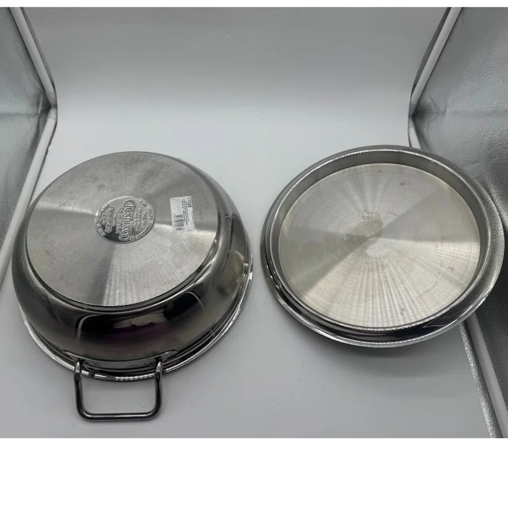 Silga Design Milano Teknika 18/10 Stainless Steel 28cm Casserole Pan with Lid